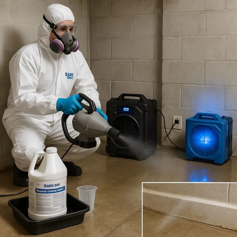 Sanitization and Odor Removal process in Charlestown, MD